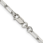 FJC Finejewelers 925 Sterling Silver Cable Elongated Open Link Bracelet Chain 8 Inches x 4.25 mm