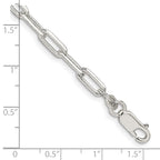 FJC Finejewelers 925 Sterling Silver Cable Elongated Open Link Bracelet Chain 8 Inches x 4.25 mm