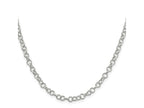 FJC Finejewelers 925 Sterling Silver Hand Made Fancy Patterned Rolo Chain 20 Inches x 4.55 mm