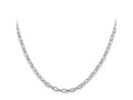 FJC Finejewelers 925 Sterling Silver Hand Made Fancy Patterned Rolo Chain 18 Inches x 3.75 mm