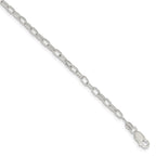 FJC Finejewelers 925 Sterling Silver Hand Made Fancy Rolo Bracelet Chain 7 Inches x 3.75 mm