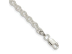 FJC Finejewelers 925 Sterling Silver Hand Made Fancy Rolo Bracelet Chain 8 Inches x 3.75 mm