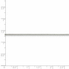 FJC Finejewelers 925 Sterling Silver Other Chain Corona Chain 20 Inches x 1.6 mm