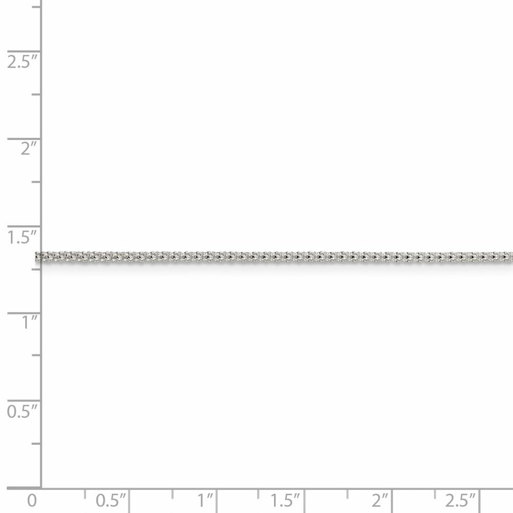 FJC Finejewelers 925 Sterling Silver Other Chain Corona Chain 20 Inches x 1.6 mm