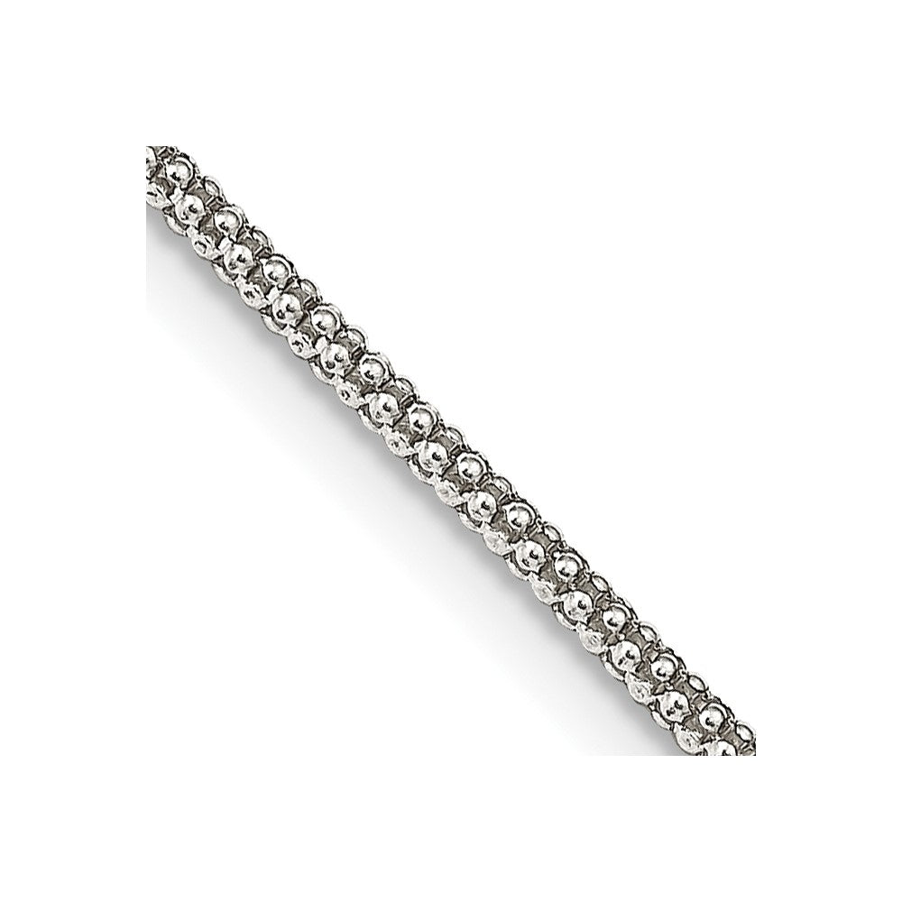 FJC Finejewelers 925 Sterling Silver Other Chain Corona Chain 24 Inches x 1.6 mm