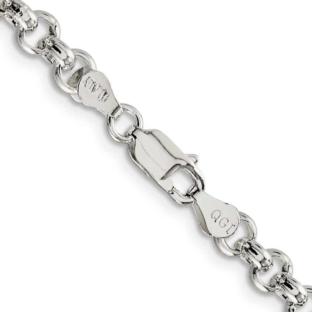 FJC Finejewelers 925 Sterling Silver Rolo Chain 18 Inches x 5 mm
