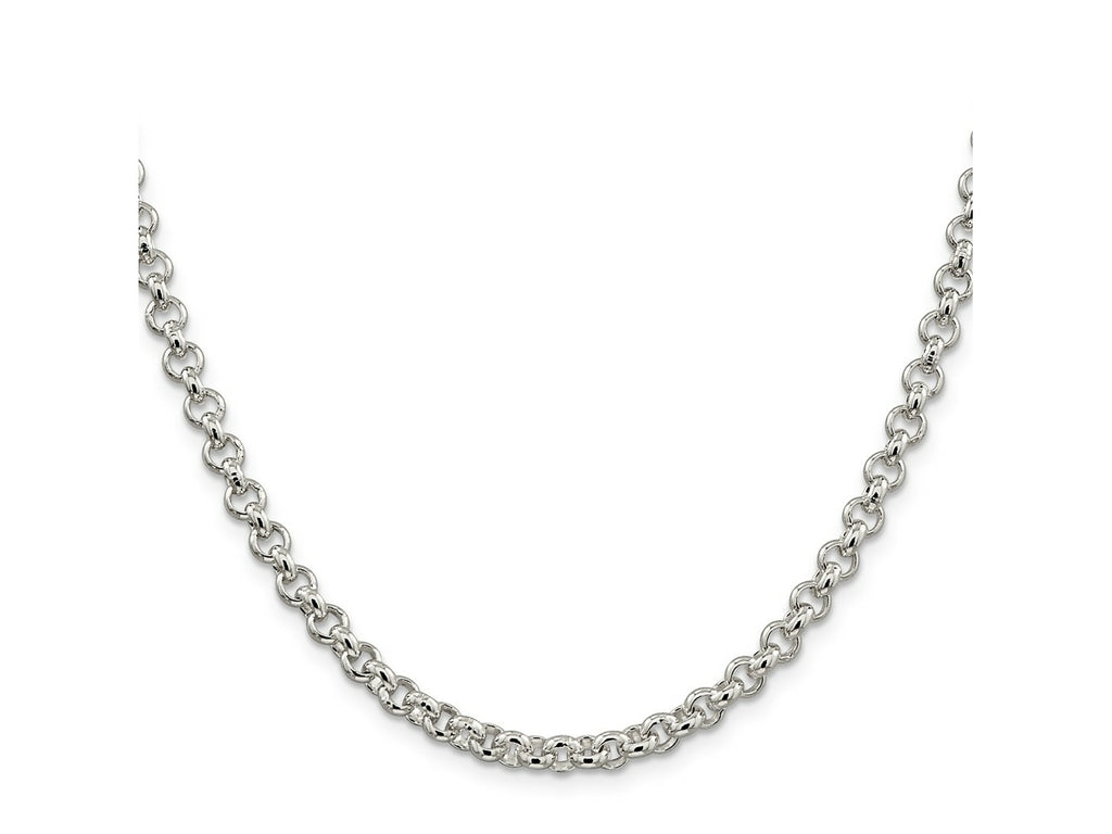 FJC Finejewelers 925 Sterling Silver Rolo Chain 18 Inches x 5 mm