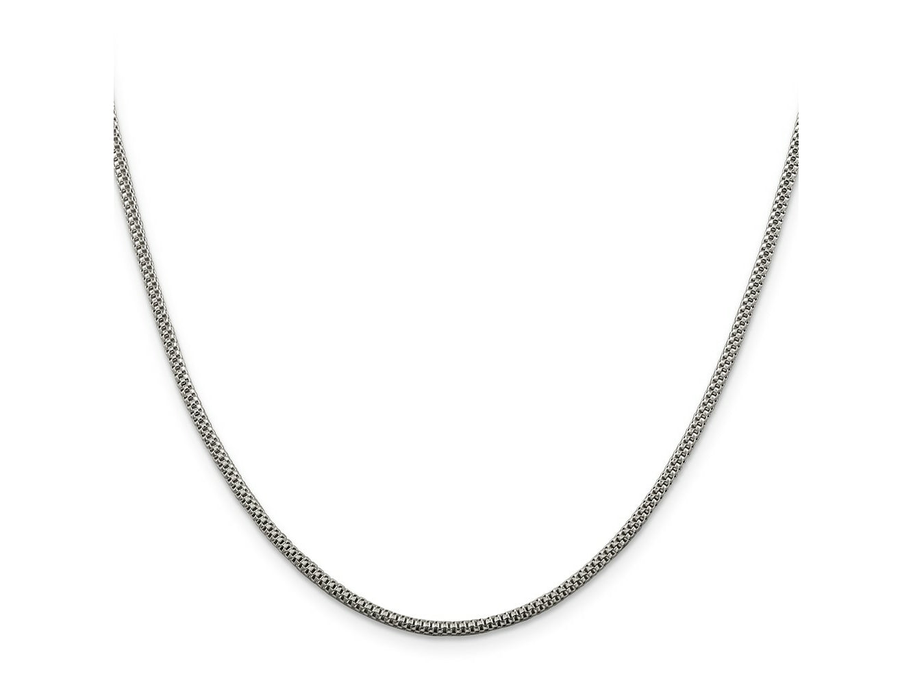 FJC Finejewelers 925 Sterling Silver Other Chain Corona Chain 20 Inches x 2 mm