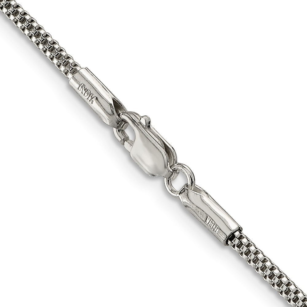 FJC Finejewelers 925 Sterling Silver Other Chain Corona Chain 24 Inches x 2 mm