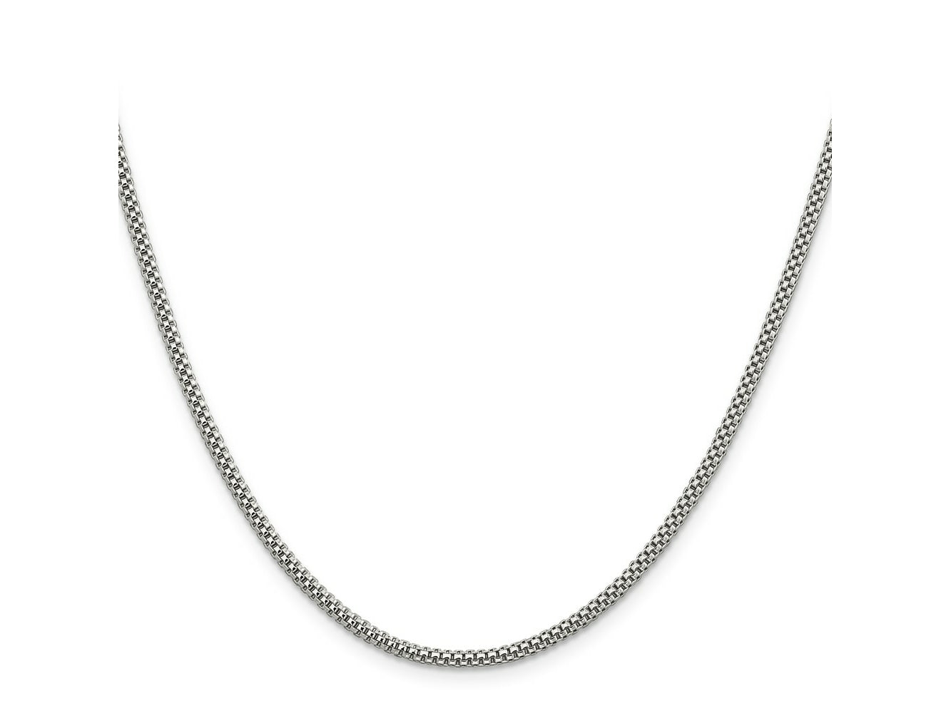 FJC Finejewelers 925 Sterling Silver Other Chain Corona Chain 18 Inches x 2.4 mm