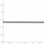FJC Finejewelers 925 Sterling Silver Other Chain Corona Chain 20 Inches x 2.4 mm