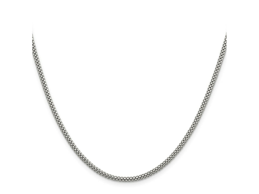 FJC Finejewelers 925 Sterling Silver Other Chain Corona Chain 20 Inches x 2.4 mm