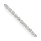 FJC Finejewelers 925 Sterling Silver Loose Rope Chain 18 Inches x 1.3 mm