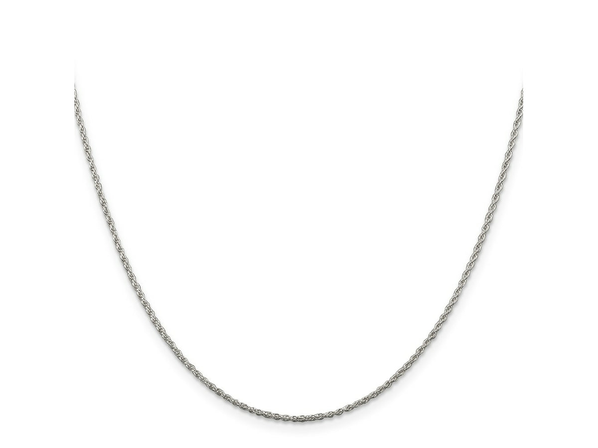 FJC Finejewelers 925 Sterling Silver Loose Rope Chain 18 Inches x 1.3 mm