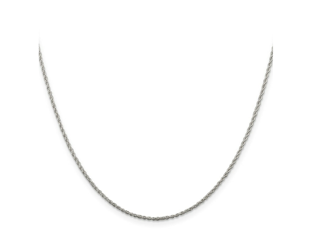 FJC Finejewelers 925 Sterling Silver Loose Rope Chain 20 Inches x 1.3 mm