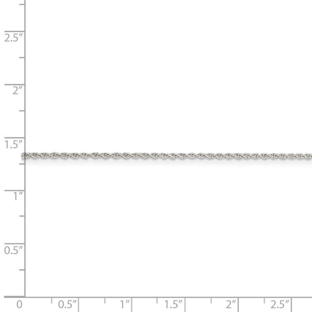 FJC Finejewelers 925 Sterling Silver Loose Rope Chain 22 Inches x 1.3 mm
