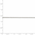 FJC Finejewelers 925 Sterling Silver Loose Rope Chain 30 Inches x 1.3 mm