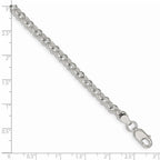 FJC Finejewelers 925 Sterling Silver Rolo Bracelet Chain 7.5 Inches x 5 mm