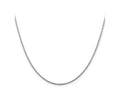 FJC Finejewelers 925 Sterling Silver Rhodium Plated Loose Rope Chain 14 Inches x 1.3 mm