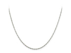 FJC Finejewelers 925 Sterling Silver Singapore Chain 24 Inches x 1.4 mm