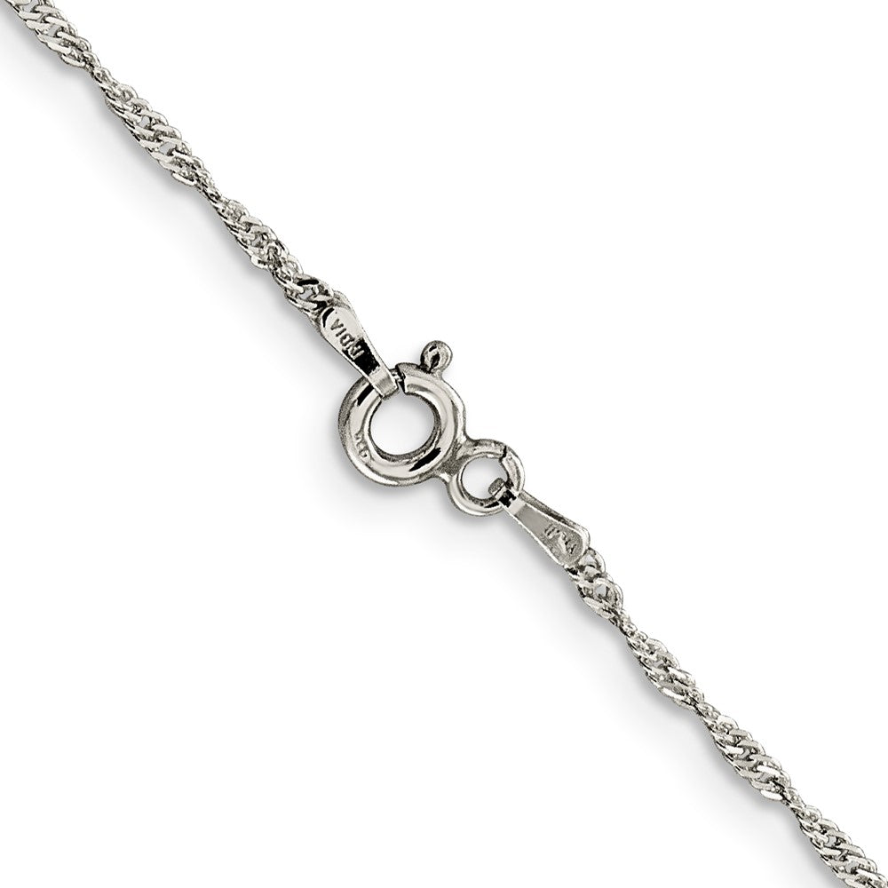 FJC Finejewelers 925 Sterling Silver Singapore Chain 30 Inches x 1.4 mm