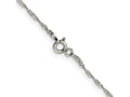 FJC Finejewelers 925 Sterling Silver 1.4mm Singapore Chain Anklet 9 Inches x 1 mm
