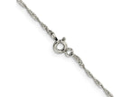 FJC Finejewelers 925 Sterling Silver 1.4mm Singapore Chain Anklet 9 Inches x 1 mm