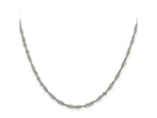 FJC Finejewelers 925 Sterling Silver Singapore Chain 26 Inches x 2.25 mm