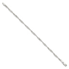 FJC Finejewelers 925 Sterling Silver Singapore Bracelet Chain 8 Inches x 3 mm