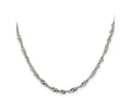 FJC Finejewelers 925 Sterling Silver Singapore Chain 18 Inches x 3.5 mm
