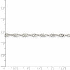 FJC Finejewelers 925 Sterling Silver Singapore Chain 20 Inches x 3.5 mm