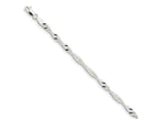 FJC Finejewelers 925 Sterling Silver Singapore Bracelet Chain 7 Inches x 3.5 mm