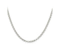 FJC Finejewelers 925 Sterling Silver Rolo Chain 20 Inches x 3 mm
