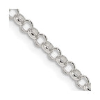 FJC Finejewelers 925 Sterling Silver Rolo Chain 22 Inches x 3 mm
