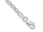 FJC Finejewelers 925 Sterling Silver Rolo Bracelet Chain 8 Inches x 3 mm