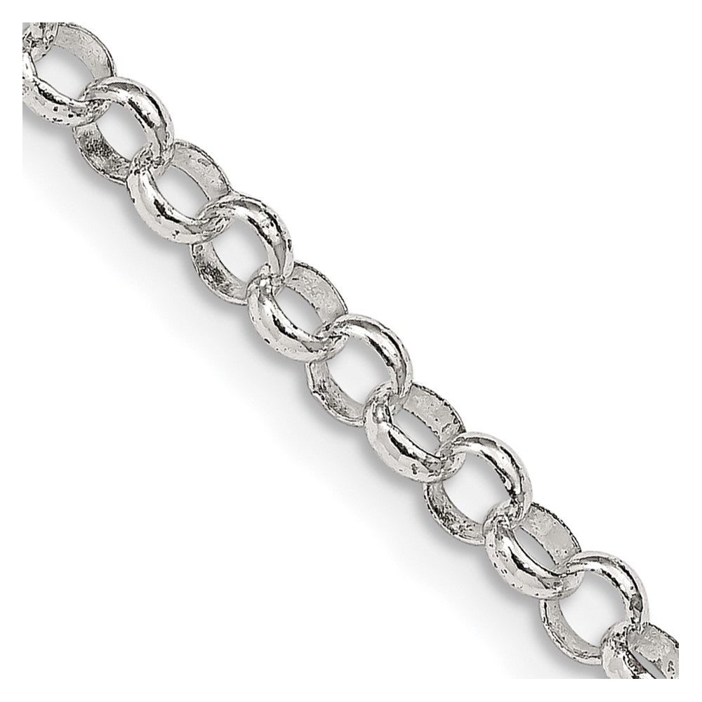 FJC Finejewelers 925 Sterling Silver Rolo Chain 20 Inches x 4 mm