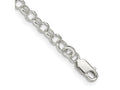 FJC Finejewelers 925 Sterling Silver Rolo Bracelet Chain 8 Inches x 4 mm