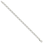 FJC Finejewelers 925 Sterling Silver Link 6.0mm Belcher Light Bracelet 7.5 Inches x 6 mm