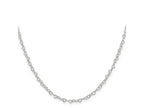 FJC Finejewelers 925 Sterling Silver Fancy Heart Link Chain 24 Inches x 3.5 mm
