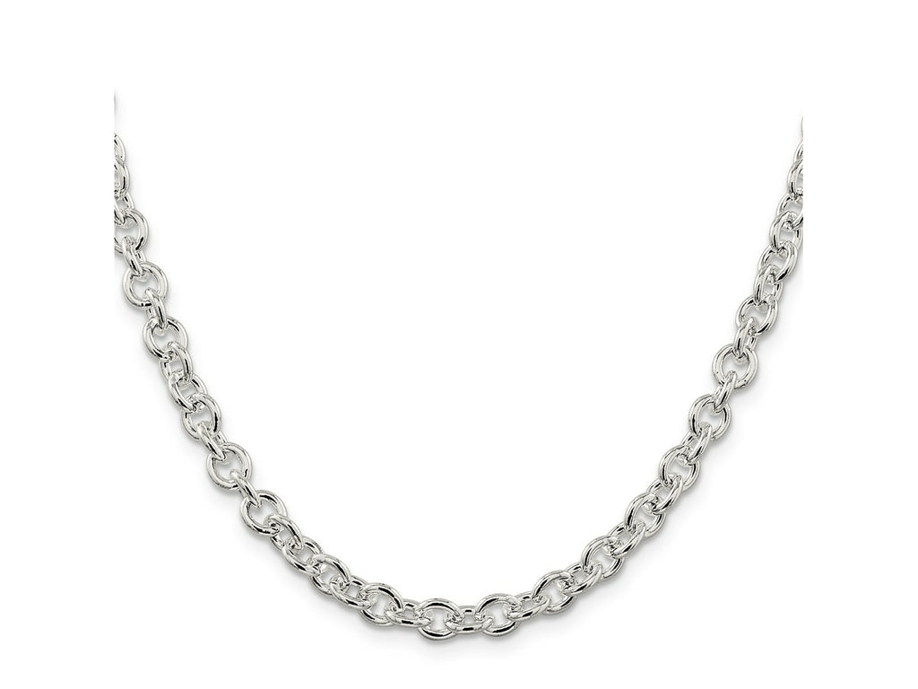 FJC Finejewelers 925 Sterling Silver Cable Chain 18 Inches x 6.1 mm