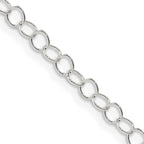 FJC Finejewelers 925 Sterling Silver Fancy Cable Chain 20 Inches x 3.5 mm
