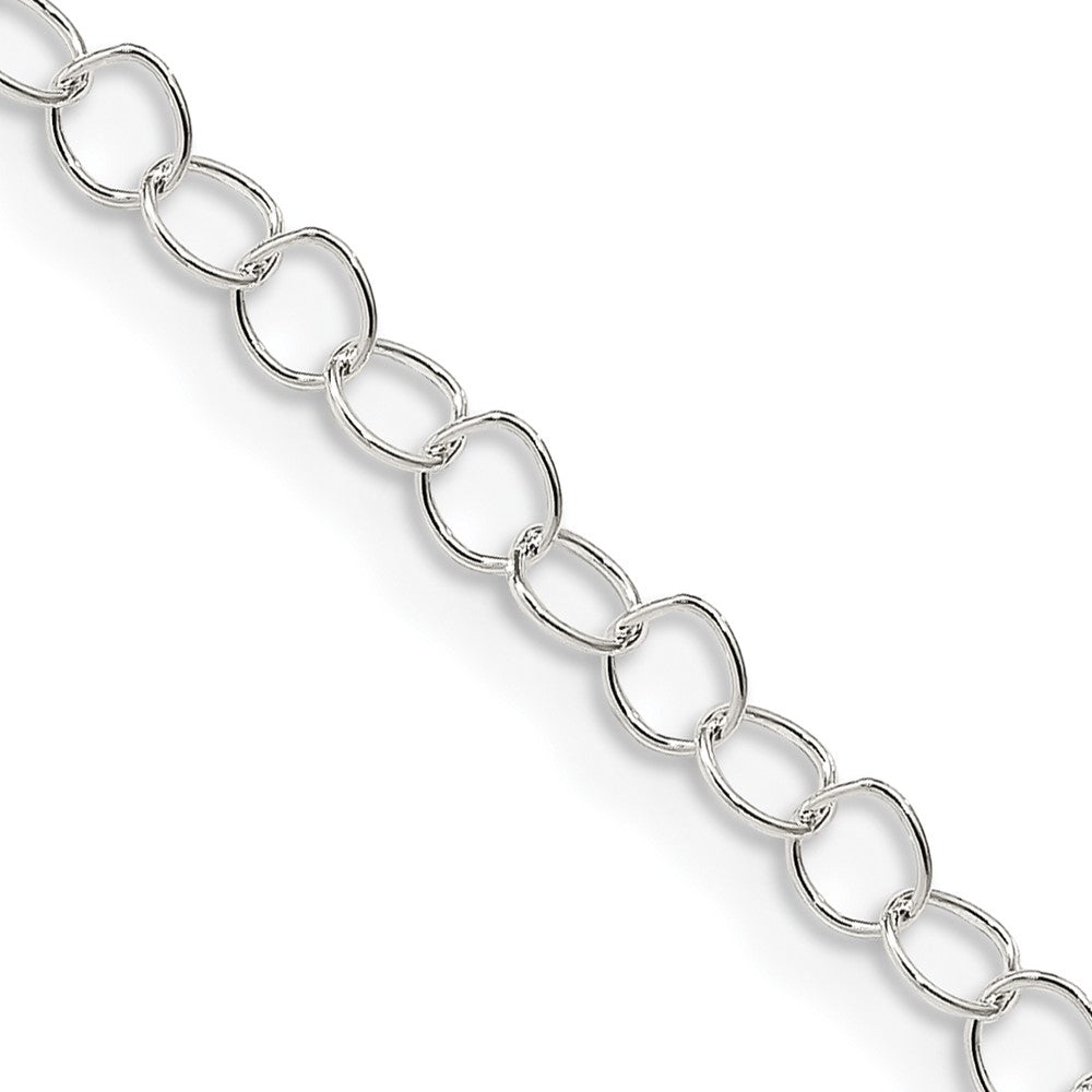 FJC Finejewelers 925 Sterling Silver Fancy Cable Chain 24 Inches x 3.5 mm