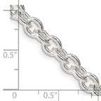 FJC Finejewelers 925 Sterling Silver Cable Chain 24 Inches x 6.1 mm