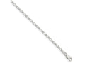 FJC Finejewelers 925 Sterling Silver Oval Fancy Rolo Bracelet Chain 7 Inches x 2.5 mm