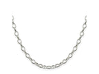 FJC Finejewelers 925 Sterling Silver Fancy Rolo Chain 24 Inches x 5 mm