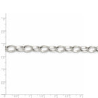 FJC Finejewelers 925 Sterling Silver Fancy Rolo Chain 20 Inches x 8 mm