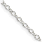 FJC Finejewelers 925 Sterling Silver Oval Cable Chain 20 Inches x 2.25 mm