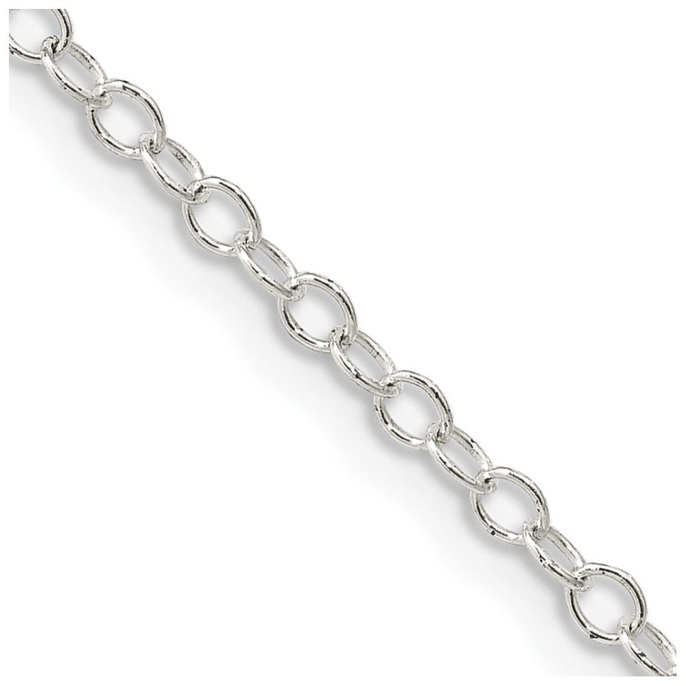 FJC Finejewelers 925 Sterling Silver Oval Cable Chain 22 Inches x 2.25 mm