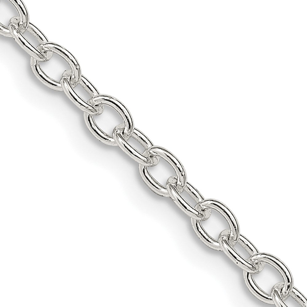 FJC Finejewelers 925 Sterling Silver Oval Cable Chain 20 Inches x 3.75 mm
