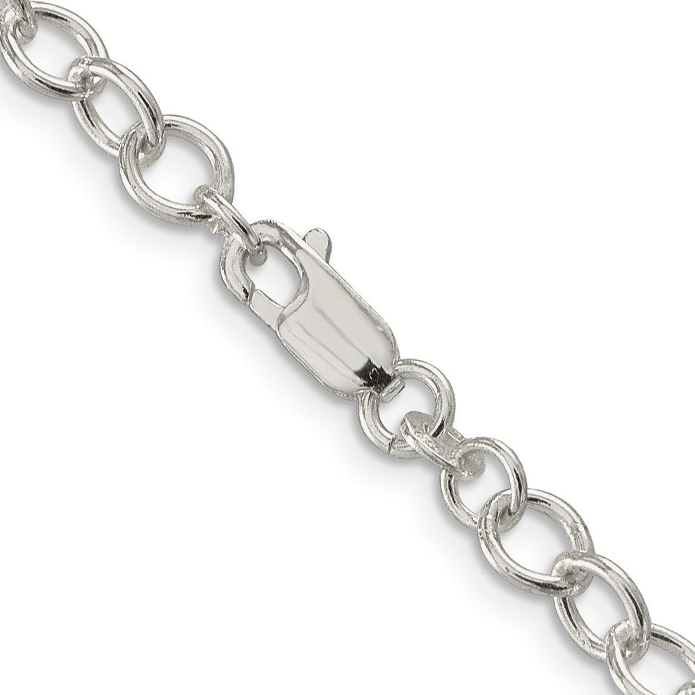 FJC Finejewelers 925 Sterling Silver Oval Cable Chain 24 Inches x 5.3 mm